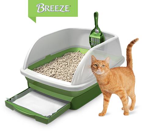 tidy cats breeze litter box